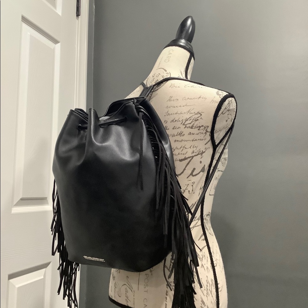 VICTORIA SECRET‎ FRINGED BACKPACK - Picture 2 of 9